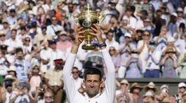 Británia Tenis Wimbledon muži dvojhra finále Djokovič triumf