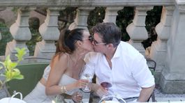 Matt Damon a jeho manželka Luciana Barroso