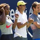Serena Williamsová, Rafael Nadal, Roger Federer