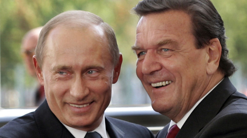 Gerhard Schröder / Vladimir Putin /