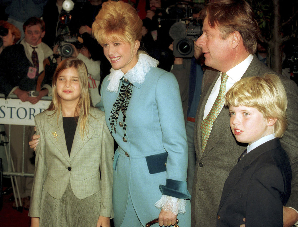 Ivana Trump na zábere so svojimi deťmi - dcérou...