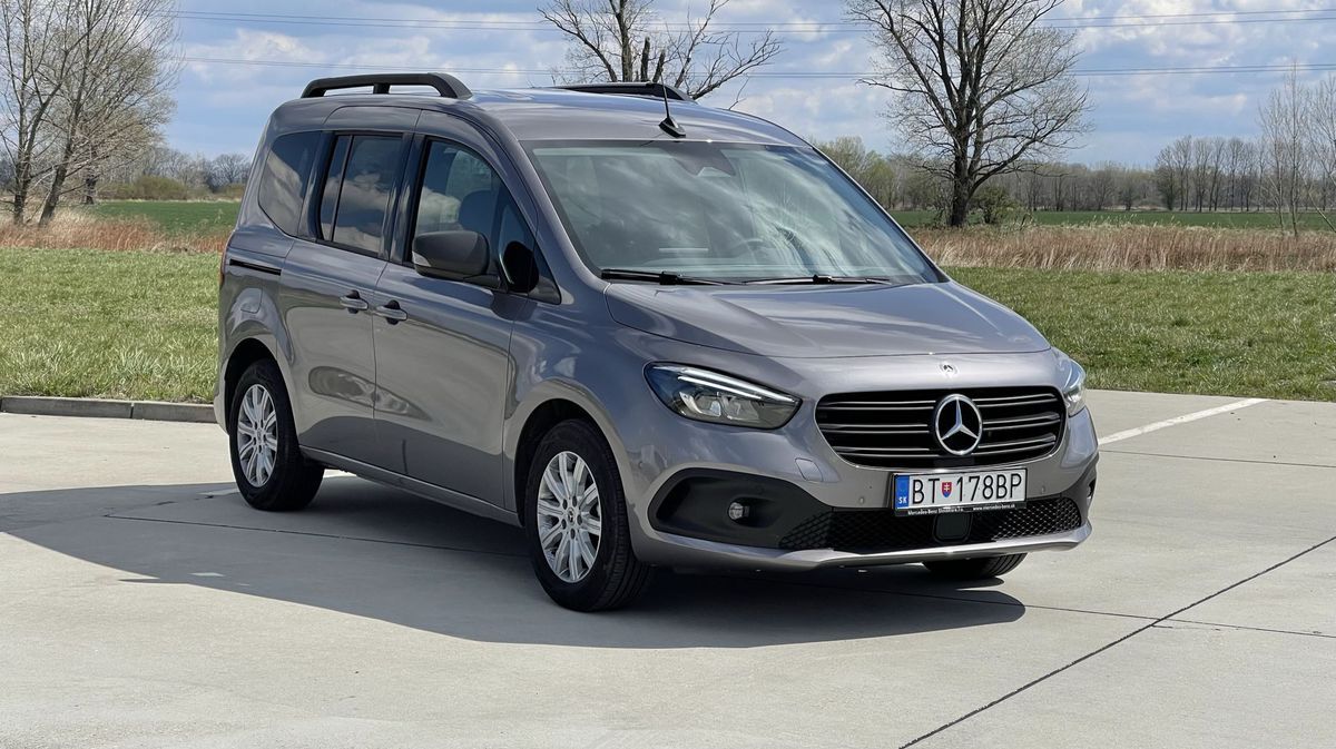 Mercedes-Benz Citan Tourer má aj pomerne...