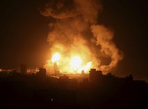 Izrael Palestínčania Gaza rakety výbuch