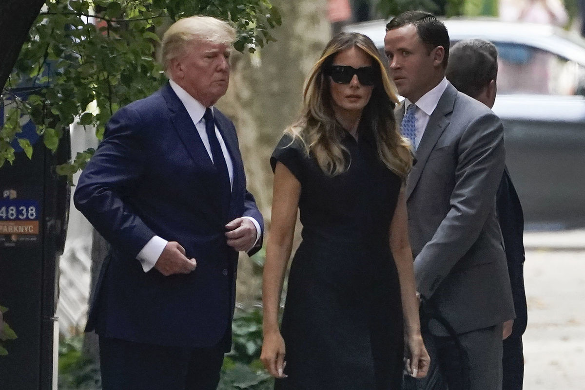 Ivana Donald Trump prichádza s manželkou...