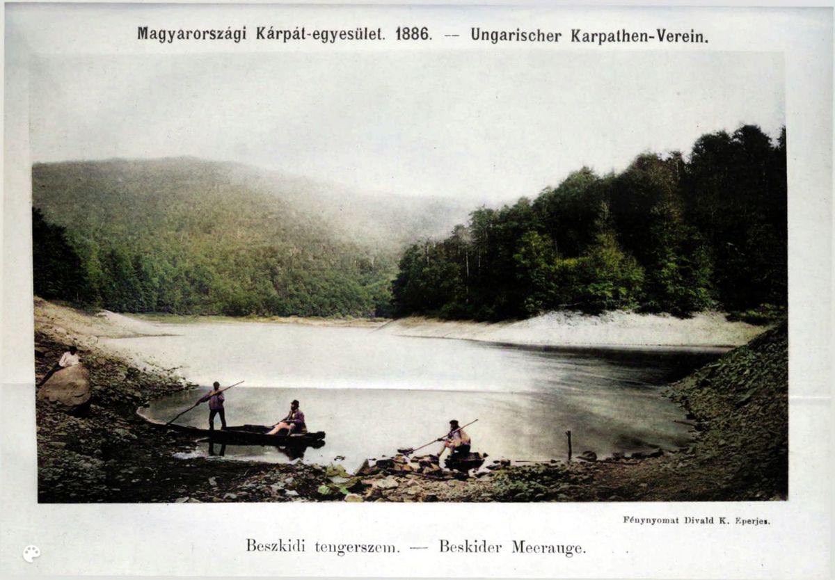 Fotografia Morského oka od Karola Divalda z...