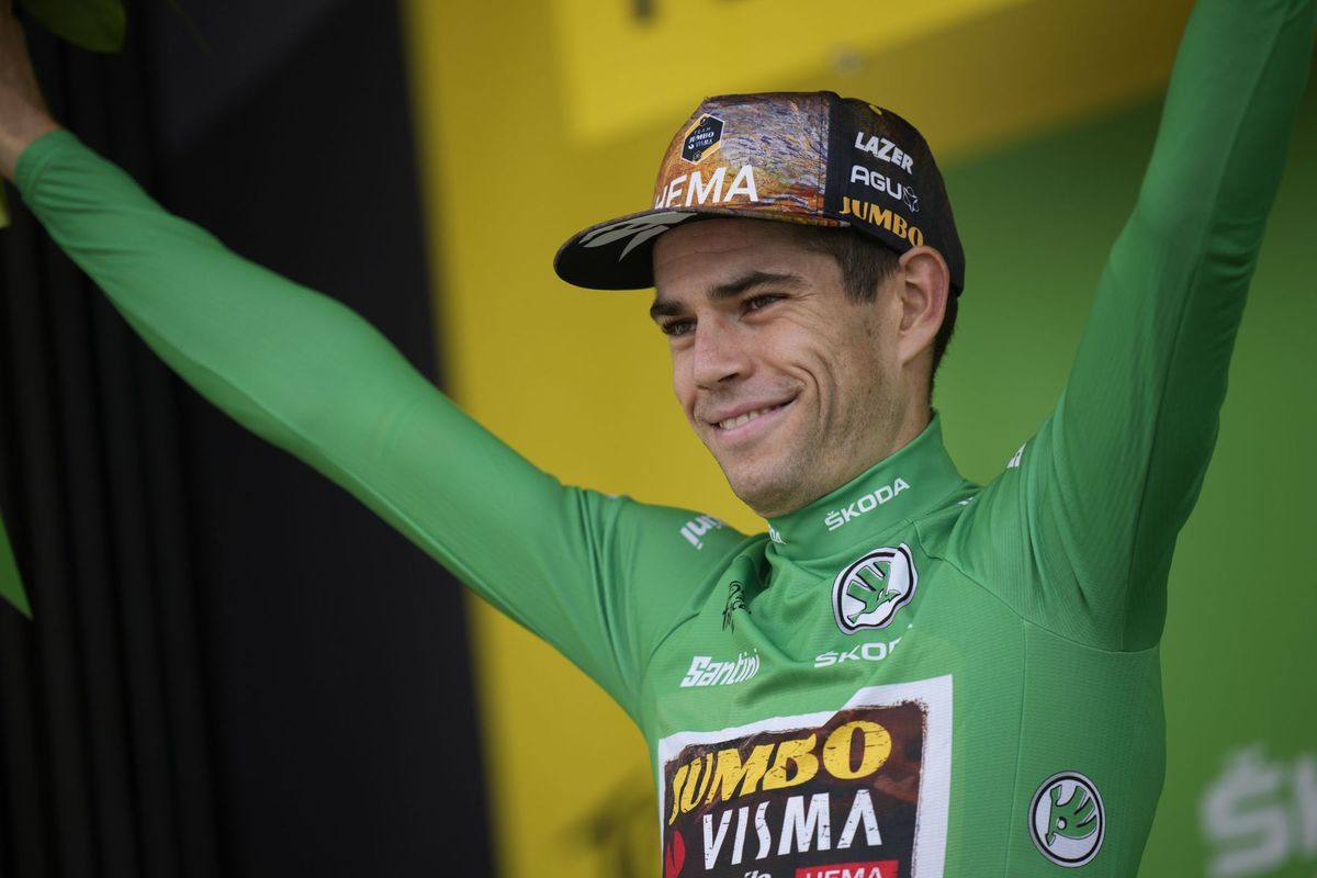 Wout Van Aert na Tour de France 2022.