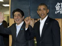 Šinzó Abe, Barack Obama