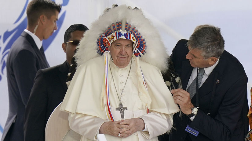 pápež františek indiáni