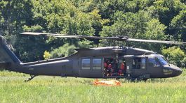 požiar Malá Lodina, hasiči