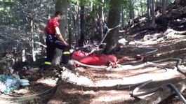 požiar Malá Lodina, hasiči