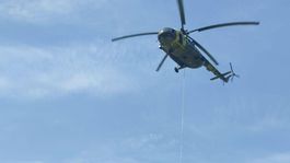 požiar Malá Lodina, hasiči