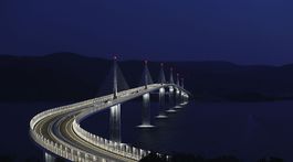 Chorvátsko Bosna Čína most Pelješacký otvorenie