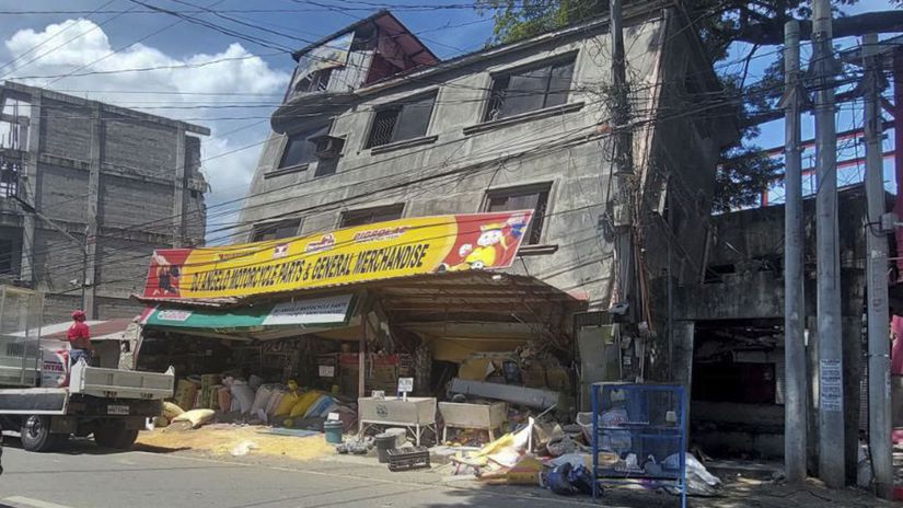 filipíny, zemetrasenie