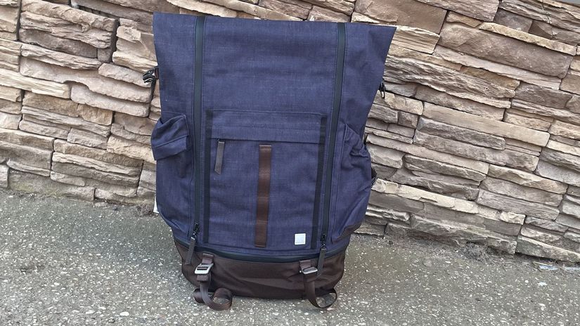 moshi, captus rolltop backpack