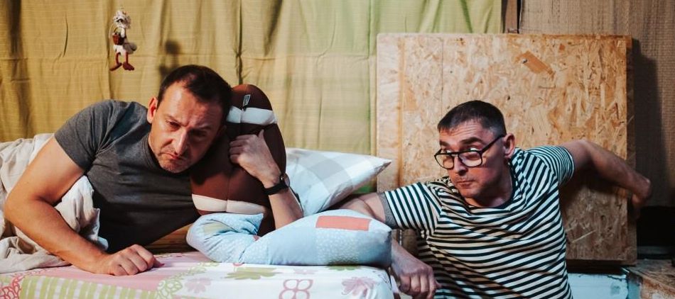 Martin Hofmann a Jiří Vyorálek vo filme...