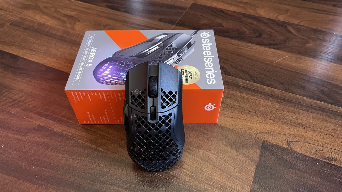 Herná myš Steelseries Aerox 5.