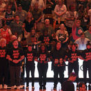 USA Basketbal WNBA Grinerová solidarita