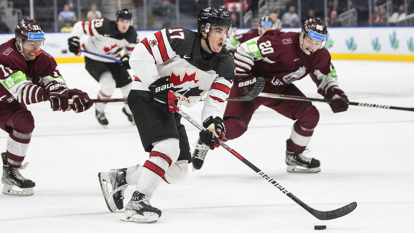 Junior Hockey Latvia Canada Hokej