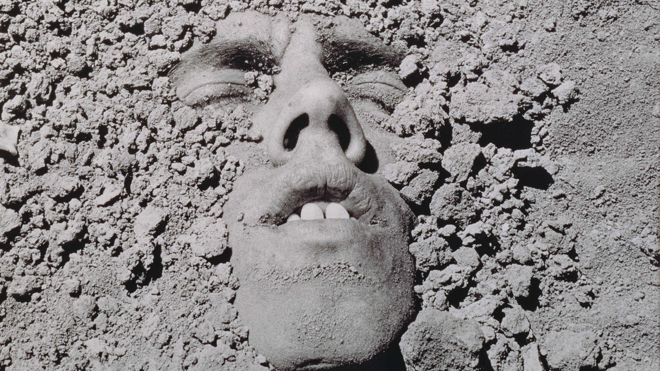 Untitled (Face in Dirt), 1990.