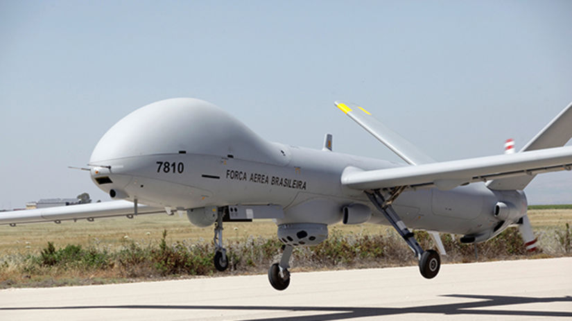 Izraelský Hermes 900 v službách brazílskych...