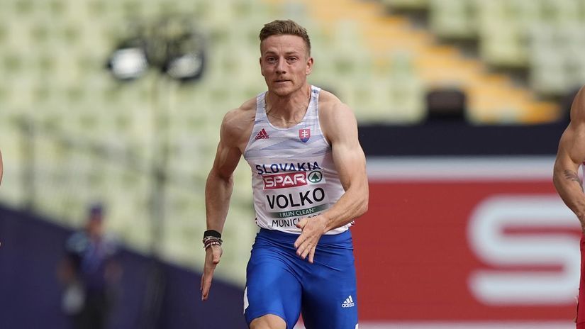 Nemecko SR Atletika ME 100 m muži rozbehy Volko...