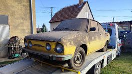 Škoda 110 R Coupé - nález v Maďarsku