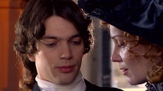 Marek Majeský s Annou Javorkovou v televíznom...