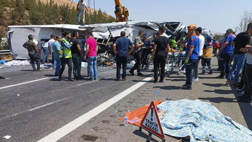 turecko dopravná nehoda autobus