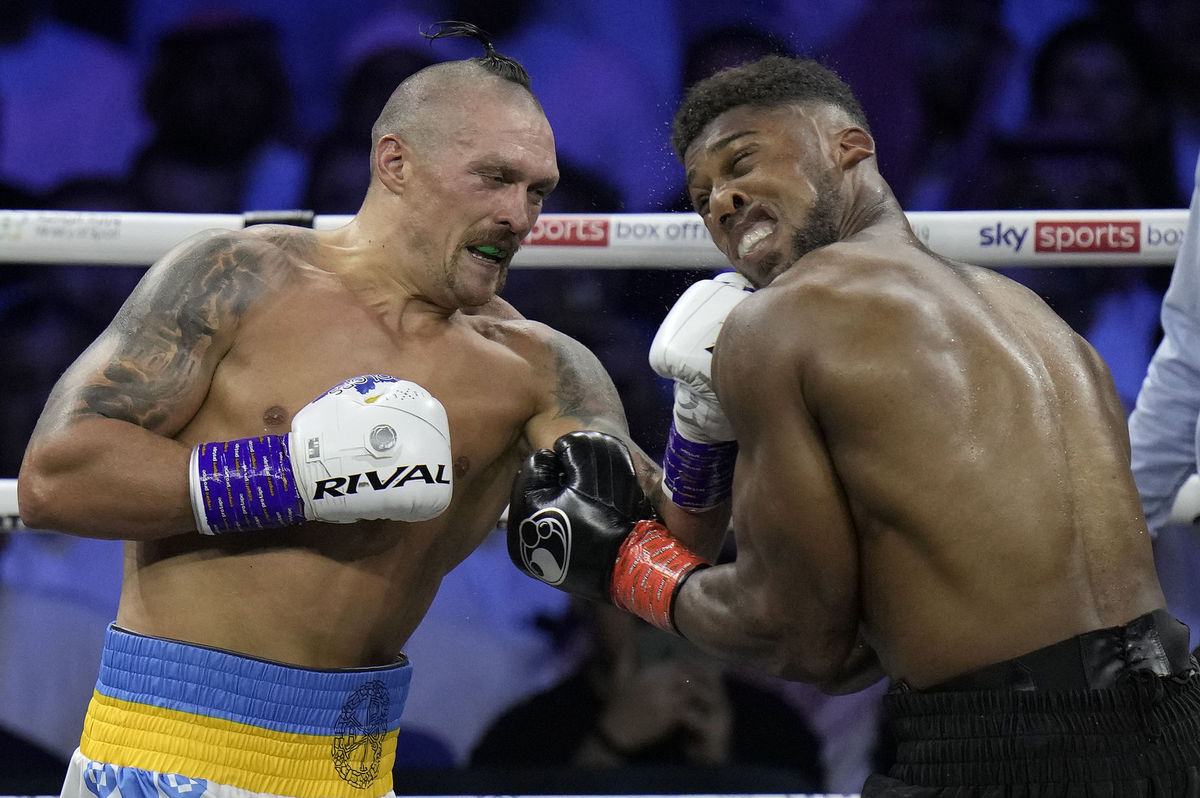 Anthony Joshua schytáva direkt od Oleksandra...