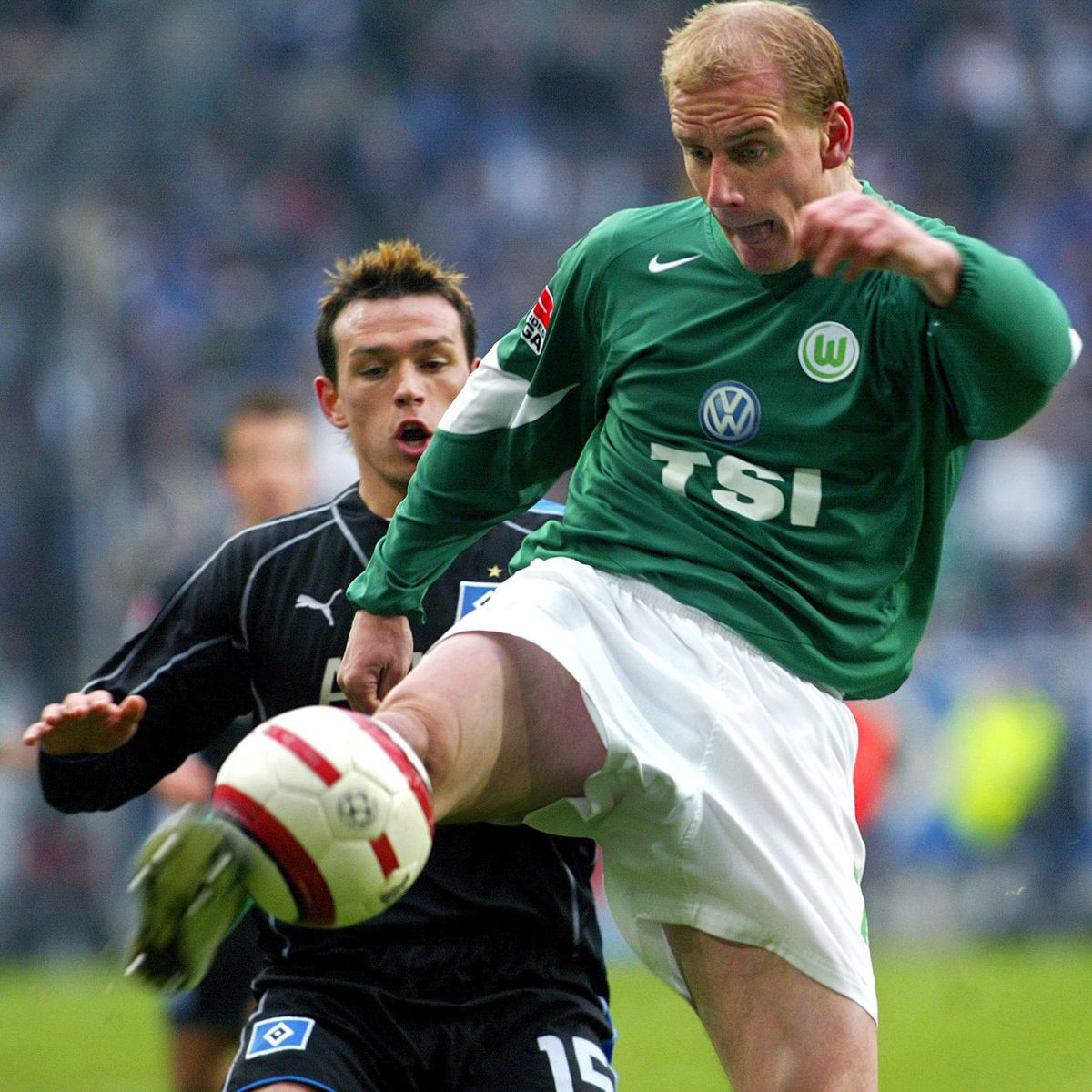 Miroslav Karhan v drese VfL Wolfsburg.