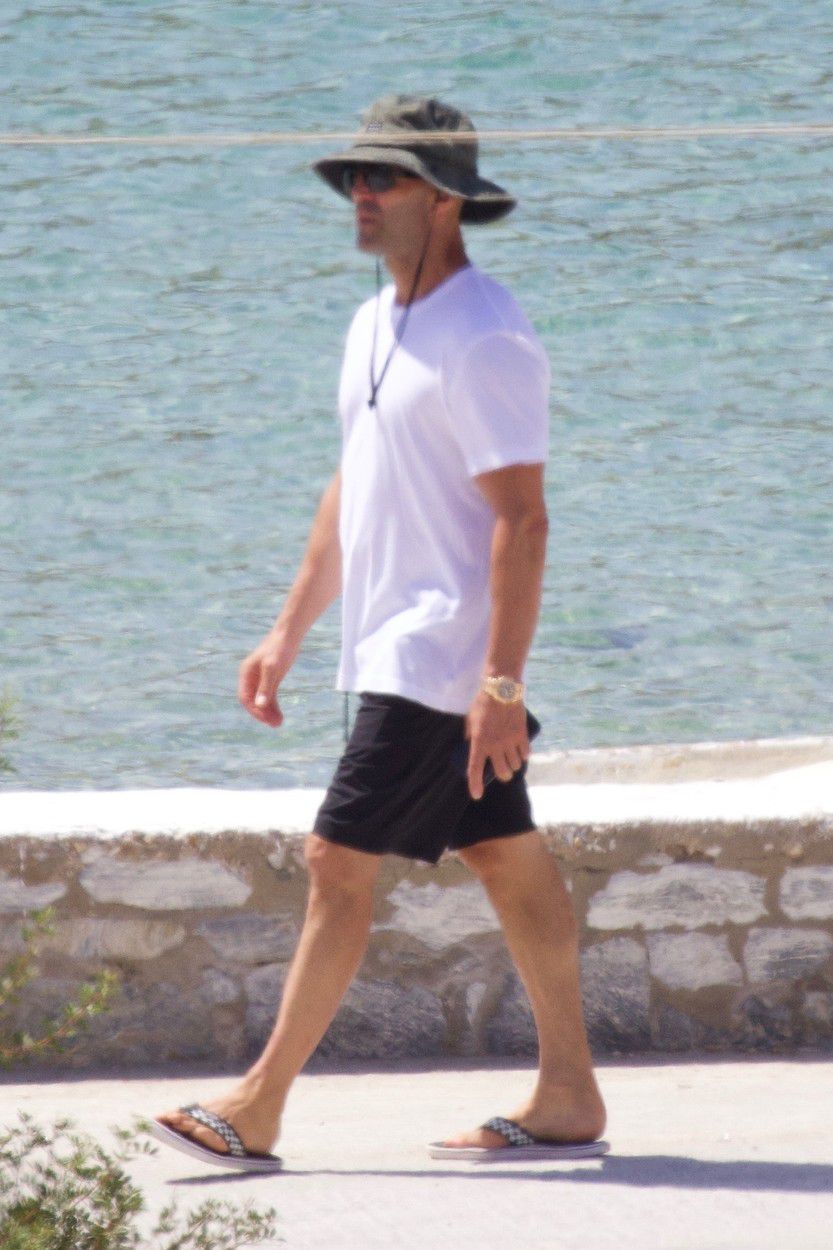Herec Jason Statham dovolenkoval s partnerkou...