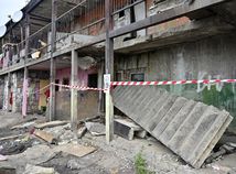 Michalovce schodisko zrútené