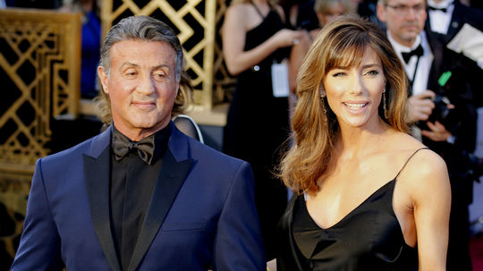 Sylvester Stallone a Jennifer Flavin v roku 2018.