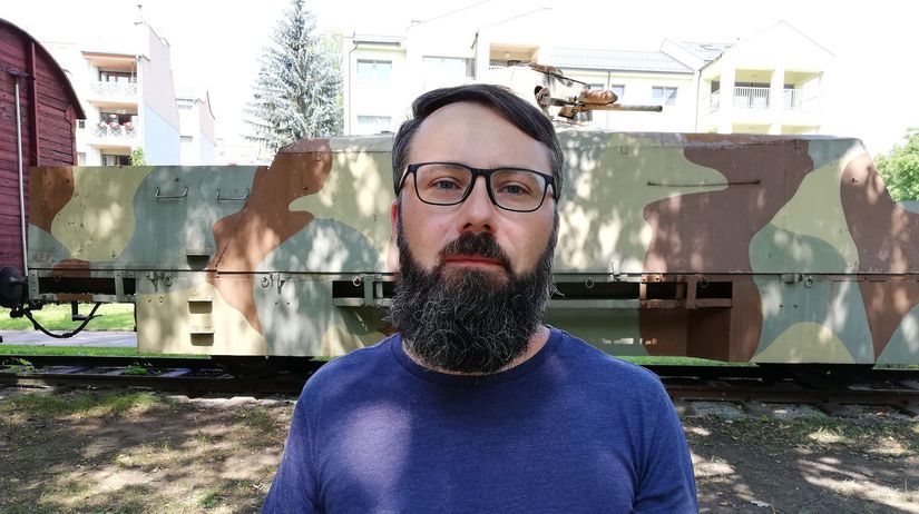 Riaditeľ múzea Marian Uhrin.