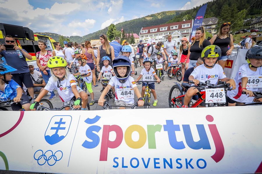 Štartovné na Beh olympijského dňa i Bicykel...