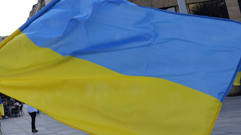 Ukrajina, vlajka