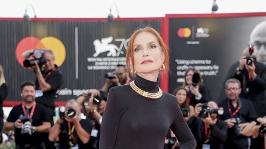 Isabelle Huppert na premiére snímky Argentina,...