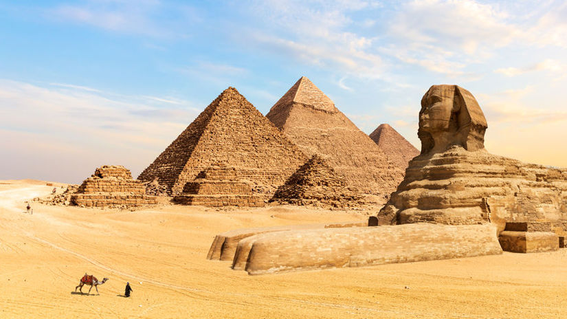 The Pyramids of Giza and the Great Sphinx, Egypt