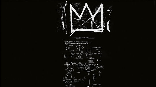 Jean-Michel Basquiat: Tuxedo (1983)