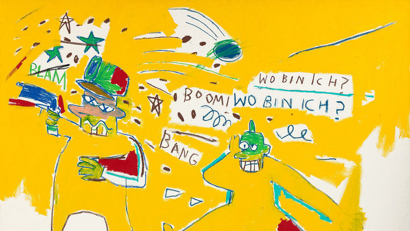 Jean-Michel Basquiat: Untitled infantry (1983)