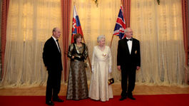 Britská kráľovná Alžbeta II., Slovensko, Reduta, Gašparovič, Philip