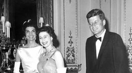 Jún 1961, Alžbeta II., John F. Kennedy, Jacqueline Kennedyová