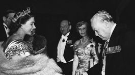 Marec 1950, Alžbeta II., Winston Churchill