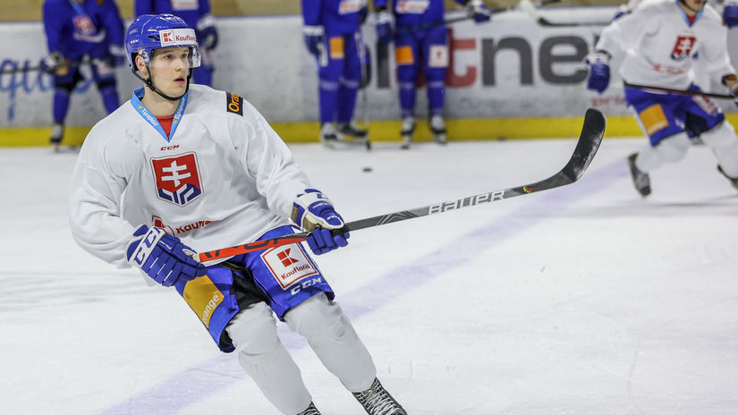 Samuel Kňažko - 20 rokov, obranca, Columbus...