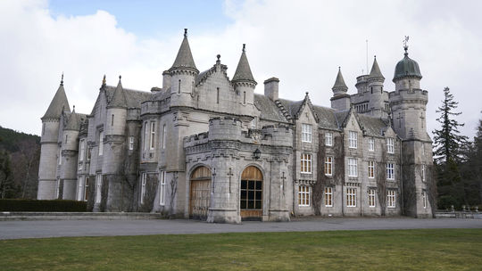 Fotografia hradu Balmoral v Royal Deeside,...