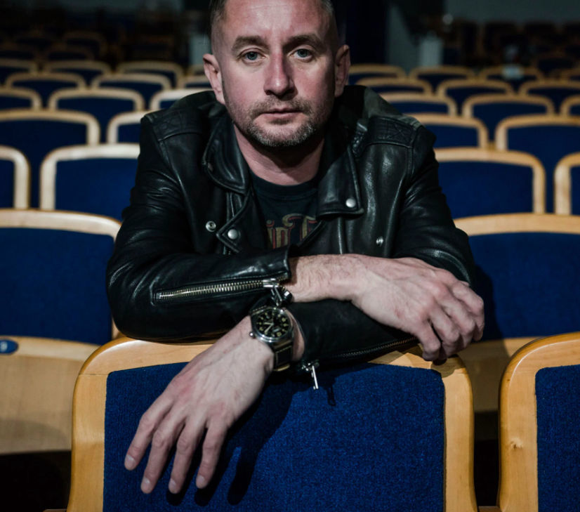 Spisovateľ a hudobník Serhij Žadan.