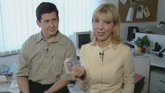 Patrik Herman a Eva Černá na archívnom zábere z...