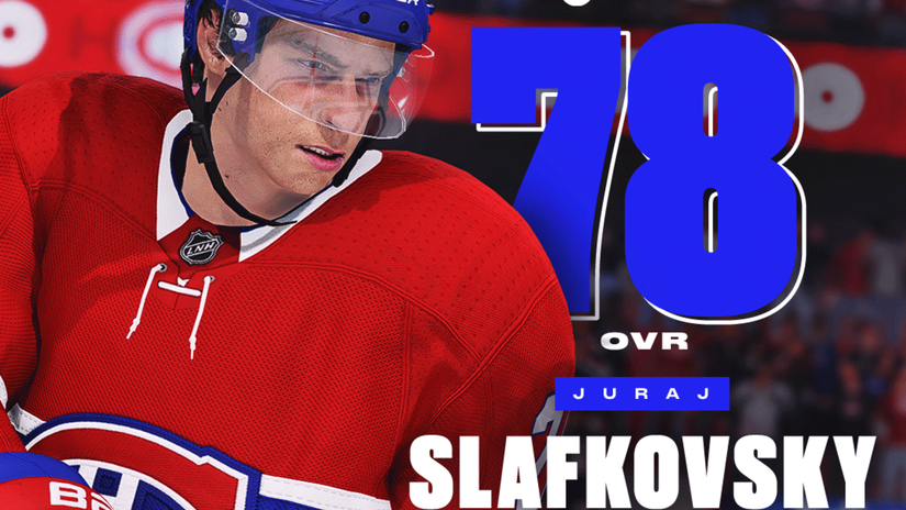 Juraj Slafkovský v hre NHL 2023