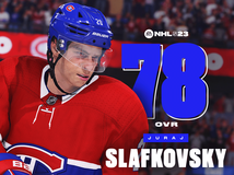 Juraj Slafkovský en el juego NHL 2023