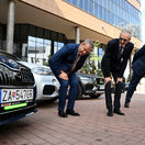 predné brzdové svetlo